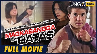 Magkasangga sa Batas  Edu Manzano Cynthia Luster  Full Tagalog Action Movie [upl. by Burbank596]