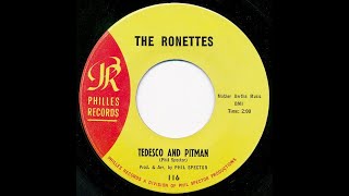 The Ronettes — Tedesco And Pitman 1963 [upl. by Corey]