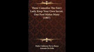 The Fairy Lady by Pedro Calderón de la Barca  Audiobook [upl. by Attekal]