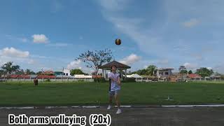 quot5 Volleying Drills in Volleyballquot [upl. by Susi473]