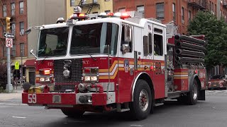 FDNY Engine 59 Responding Model 28 Siren [upl. by Correy187]