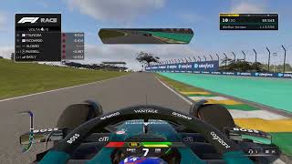 50 anos Gp do BRASIL  2024  Aston MartinMercedes  F Alonso  onboard [upl. by Lettig17]