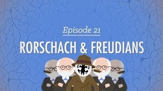 Rorschach and Freudians Crash Course Psychology 21 [upl. by Eeldarb]