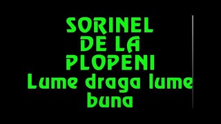 SORINEL DE LA PLOPENI LUMEA DRAGA LUME BUNA [upl. by Akital]