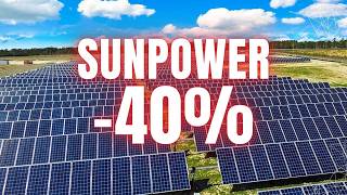 Sunpower massive crash and where we go from here  SPWR [upl. by Grimaldi]