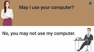 English questions and negative answers  May usage  Knowledge quotDegreequot Your English Partner [upl. by Irahcaz444]
