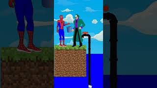 Help SpiderMan take revenge on the greedy Jokerspiderman JOKER hulk superheroes [upl. by Nedia]