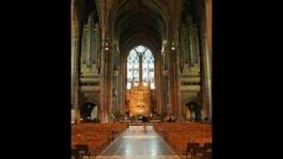 Liverpool Cathedral Liszt Prelude on BACH Noel Rawsthorne [upl. by Hatcher]