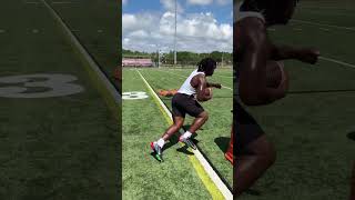 2 drills for Running Back [upl. by Kolnick903]