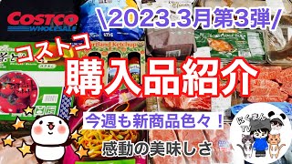 【コストコ】コストコ購入品紹介2024年3月第3弾 [upl. by Airdnahs199]