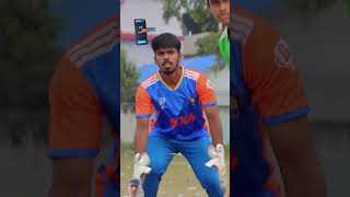 Riyan Parags Fuuy Delivery 😂 cricketshorts riyanparag comedy funny [upl. by Oiromed99]