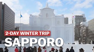 2 Day Sapporo Winter Trip Itinerary  japanguidecom [upl. by Atteirneh997]