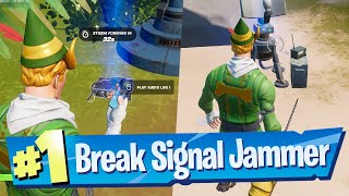 Receive Your Next Objective at the Launchpad amp Destroy Signal Jammers Location  Fortnite [upl. by Beffrey]