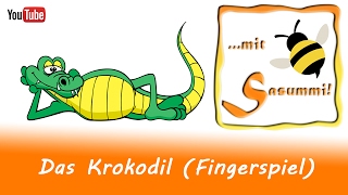 Fingerspiele mit Sasummi  Das Krokodil Fingerspiel [upl. by Kirschner]