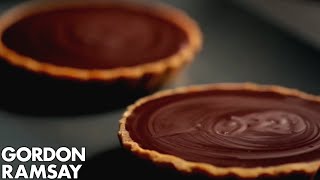 Individual Chocolate Tarts  Gordon Ramsay [upl. by Otrebmuh]