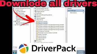 INSTALLING WINDOWS 7 ALL DRIVERS FOR FREE FROM DRIVER PACK SOLUTION [upl. by Mercer565]