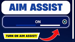 TURN ON AIM ASSIST 2024  Turn On Aim Assist Fortnite  Aim assist settings fortnite [upl. by Naneik]