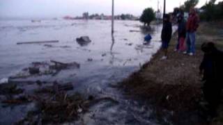 tsunami en penco cerro verde [upl. by Aspasia]