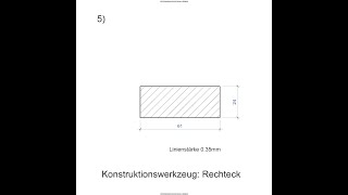 5 Lernvideo Rechteck  geometrische Grundformen [upl. by Malin]