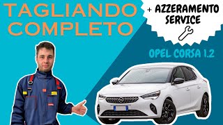 TAGLIANDO OPEL CORSA F  12 75 CV [upl. by Salangia]