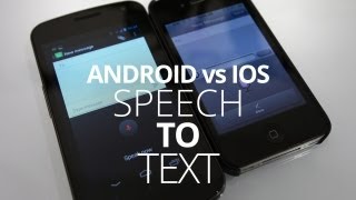 Android vs iOS Speech to Text [upl. by Glorianna550]