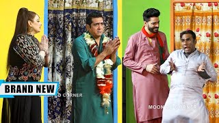 Zafri Khan and Afreen Pari  Azeem Vicky  Comedy Clip  New Stage Drama 2024  Punjabi Stage Drama [upl. by Naiviv534]