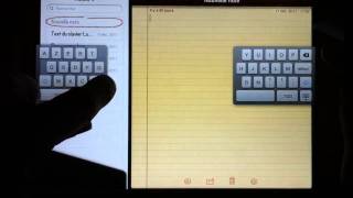 Astuce clavier iPad [upl. by Ettevy]