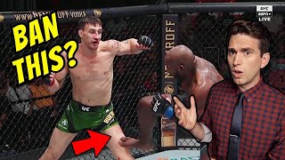 TOO DANGEROUS for the UFC Doctor Reacts to Oblique Kick Controversy [upl. by Chen]