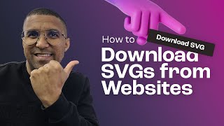 How to Download SVGs from Websites [upl. by Ayle]