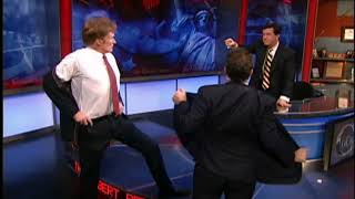 Late Night Fight  Conan Colbert Stewart Feud [upl. by Abram]