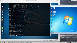 How To Exploit Windows 7  Window 7 Exploitation isecurt1yone [upl. by Skiest838]