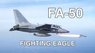 KAI FA50 Fighting Eagle Light Combat Aircraft [upl. by Eramal]