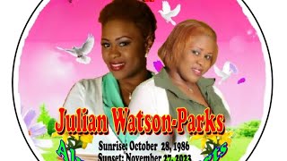 Homegoing Service for the late Julian Watson Parks [upl. by Lemmuela390]