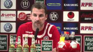 Pressekonferenz vor dem Spiel gegen Bayern München [upl. by Nohpets]