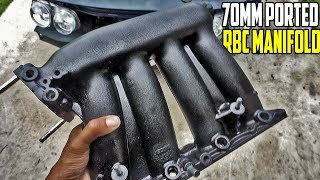 K24 GETS NEW 70MM PORTED RBC MANIFOLD [upl. by Russel]