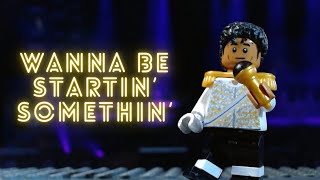 LEGO Michael Jackson  Wanna Be Startin’ Somethin’ Dance Victory Tour [upl. by Battat]