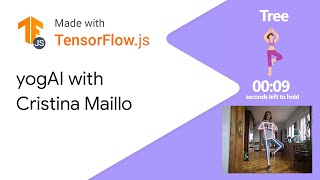 YogAI TensorFlow powered yoga instructor  Made with TensorFlowjs [upl. by Raphael]