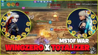 TOTALIZER PARTY VS WINGZERO G PARTY AT EU14 MS10 WAR  FAMOUS FAM DTM VS FWSDHOF  MIR4 [upl. by Theda965]