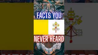 Facts You NEVER Heard About VATICAN CITY [upl. by Neruat624]