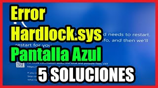 Error Hardlocksys Pantalla Azul en Windows 11108 I 5 Soluciones 2024 [upl. by Air]