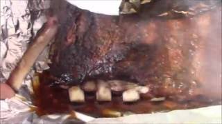 How to smoke spare ribs EASY [upl. by Akihsan]