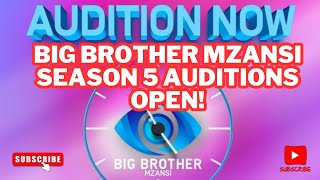 Big Brother Mzansi Season 5 Auditions Open How to Enter BBMzansi 2024 [upl. by Airemat]