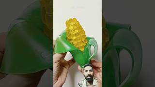 🌽 Corn Squishy with Nano Tapeshorts asmr [upl. by Nylhtak]