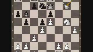 Chess Middle Game Tactic Bishop Sacrifice [upl. by Latsryc]