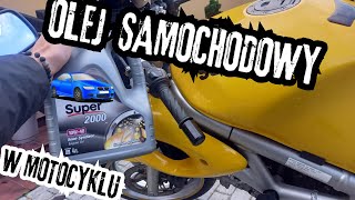 Wlałem olej samochodowy do motocykla Co się stało  Sprzęgło ślizga [upl. by Errol]