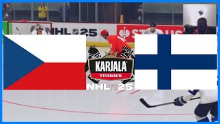 ČESKOFINSKO KARJALA CUP 2024NHL25PS5 [upl. by Haney]