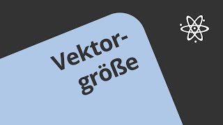 Geschwindigkeit als vektorielle Größe  Physik  Mechanik [upl. by Early]