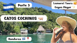 Estamos en Cayo Mayor 🤗🇭🇳 compro Baleadas y vamos al jungla Cayos Cochinos Prt 3 [upl. by Drofiar717]