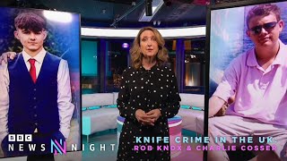 BBC Newsnight 110924  Knife Crime in the UK  Victoria Derbyshire Colin Knox amp Martin Cosser [upl. by Cerell]