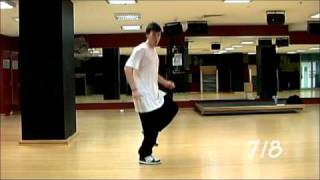 How To  Shuffle Routine in Party Rock Anthem Music Video Part 2 [upl. by Schiff]